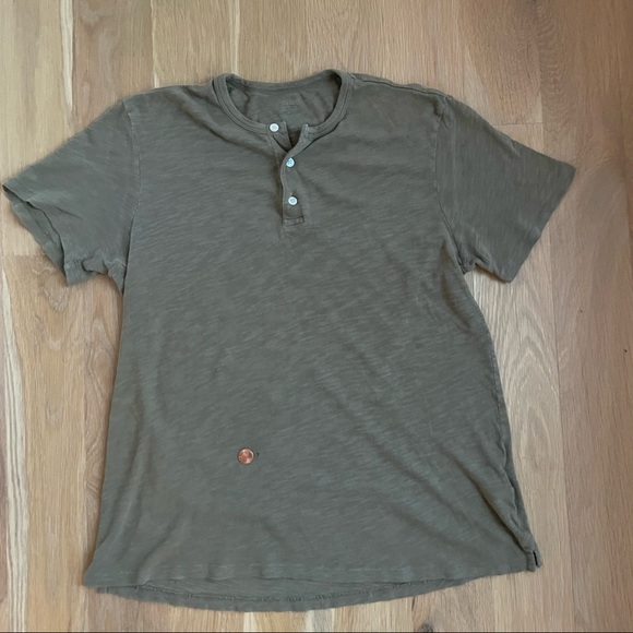 VINCE (M) short sleeve henley - Picture 5 of 6